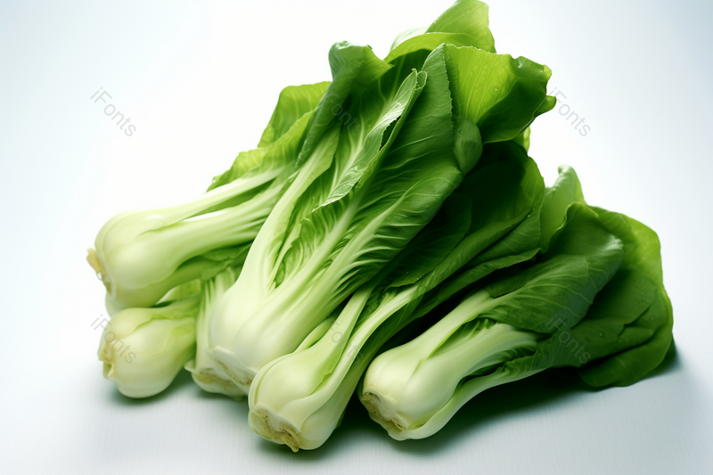 新鲜绿色青菜白色背景实拍,高清,摄影图,摄影图片,图片大全,摄影图免费下载
